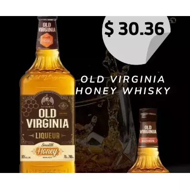 TWO PACK WHISKY OLD VIRGINIA 700 ML