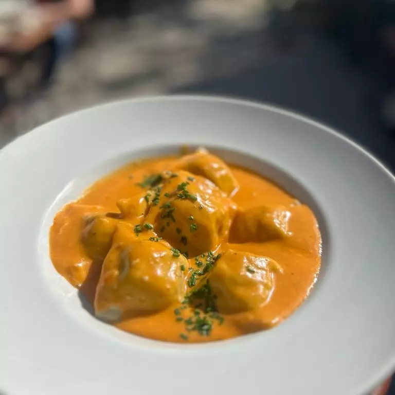 Raviolones de Ternera y Champignones