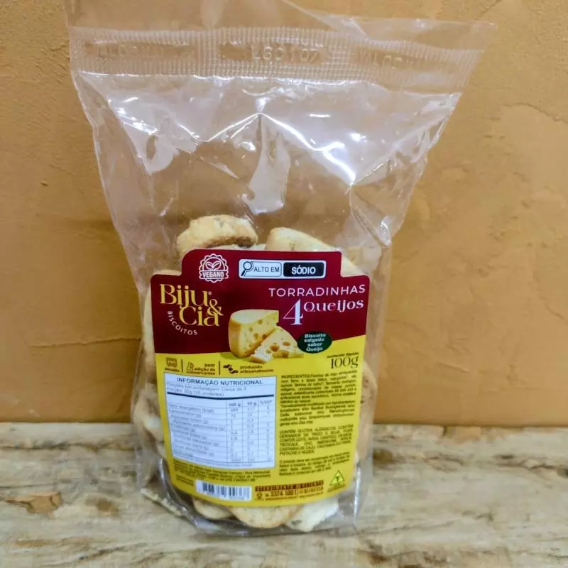 TORRADINHA 4 QUEIJOS 100g