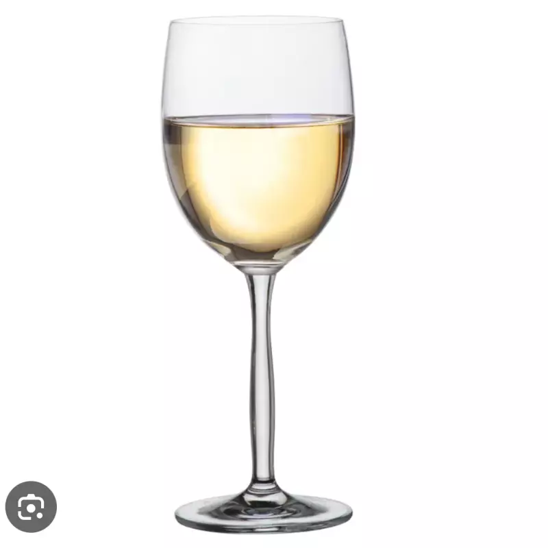 Taça de vinho branco