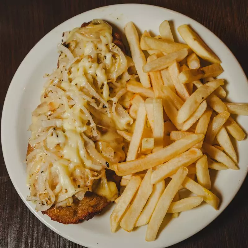 Milanesa  Fugazzeta