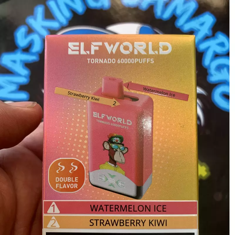 Elf- Watermelon ice 🍉🍓 Straw Kiwi