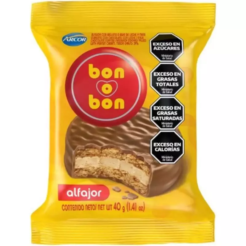 Alfajor Bon o Bon Negro - 40g