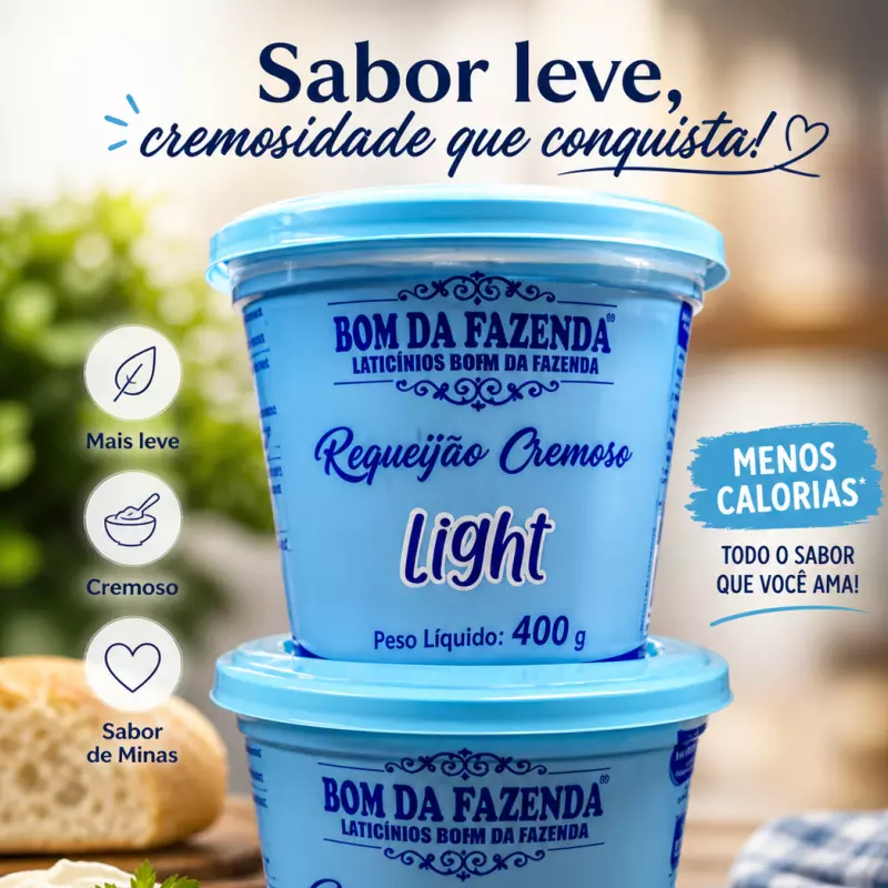 REQUEIJAO CREMOSO LIGTH
