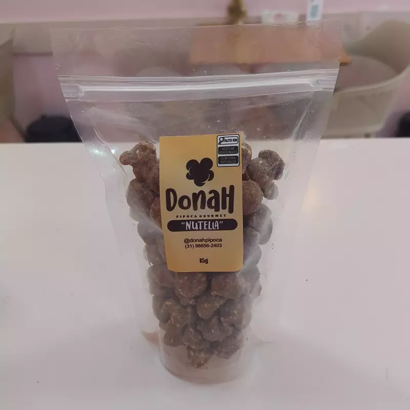 Pipoca gourmet Nutella 85g