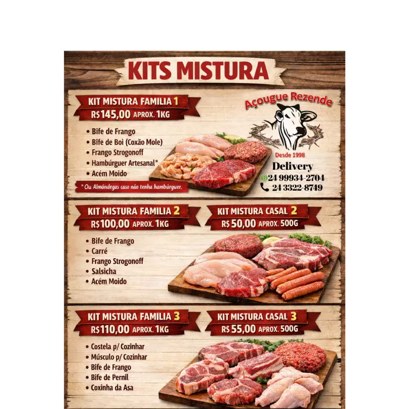 Kit Mistura Família 1