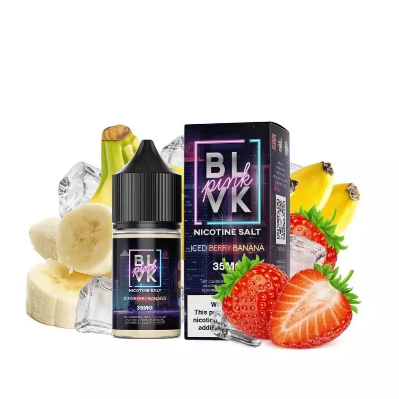 BLVK 30ML 35MG Strawberry banana ice