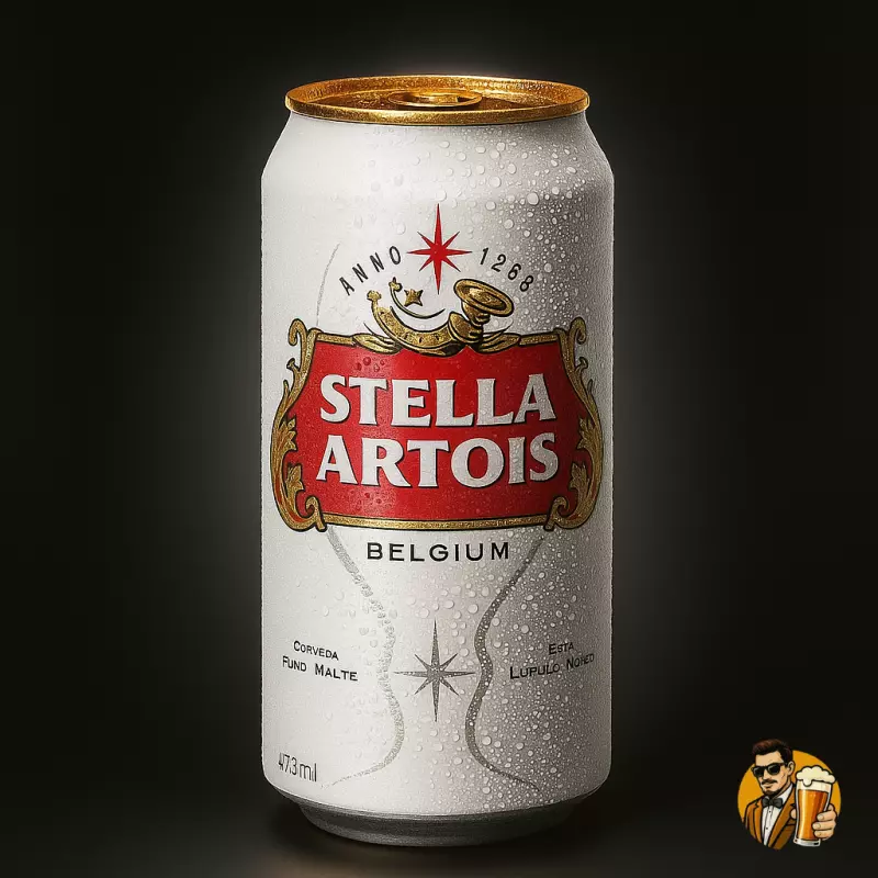 Stella latão 473ml caixa c/ 12 und