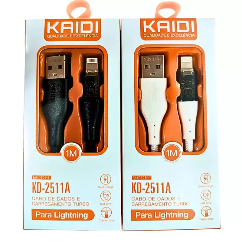 CABO DE DADOS KAIDI IOS KD-2511A