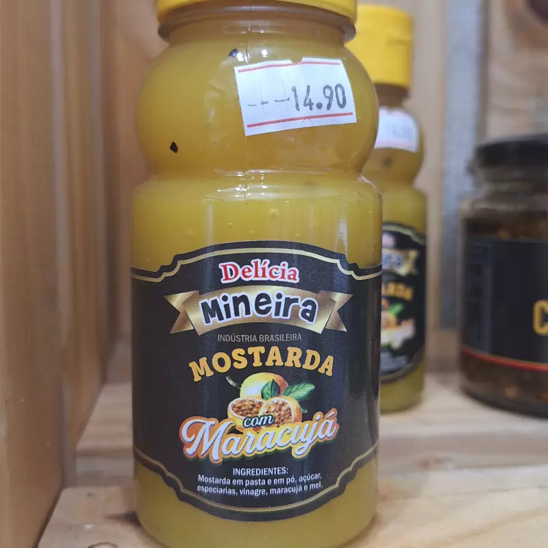Molho de Mostarda com Maracujá