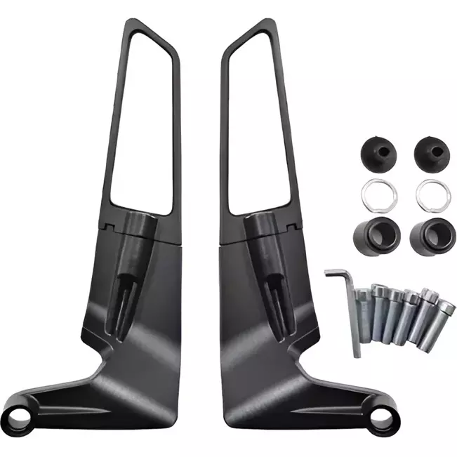 ESPEJO LUJO ALERON NAKED RI NEGRO