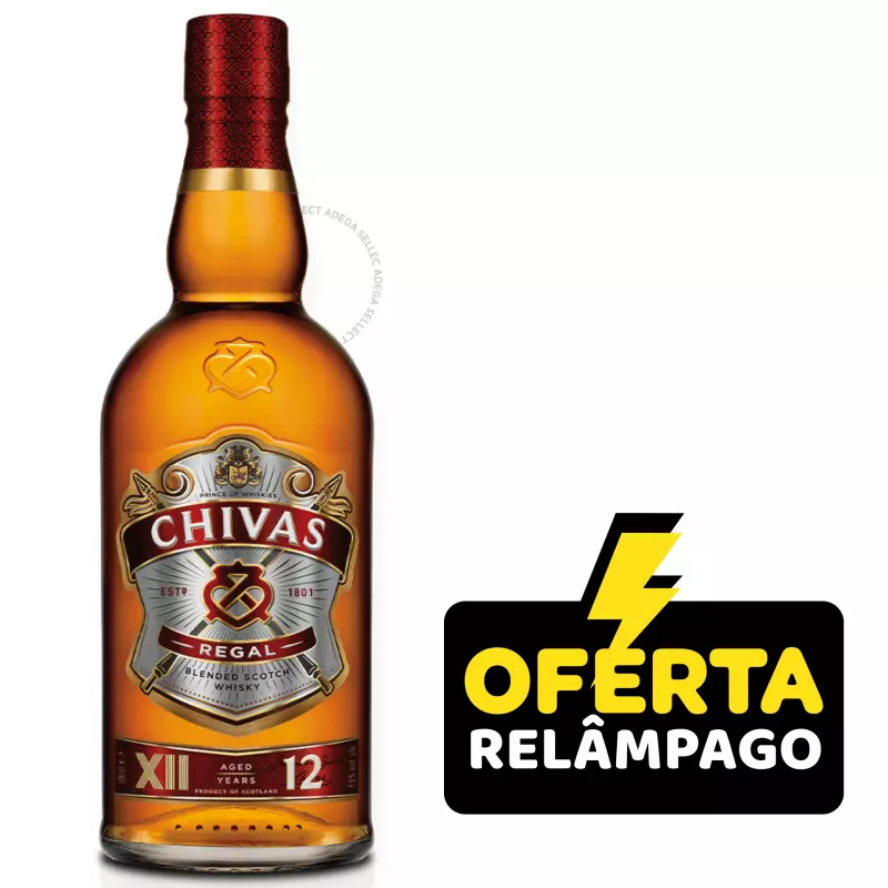 Whisky Chivas Regal 12 Anos 1 Litro