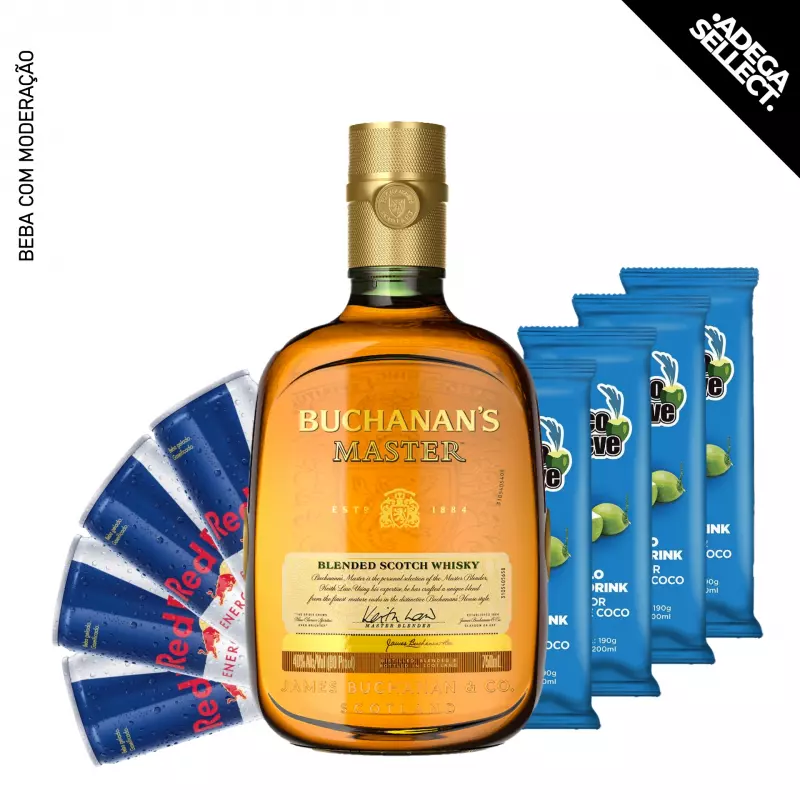 Combo Whisky Buchanan's Master 750ml