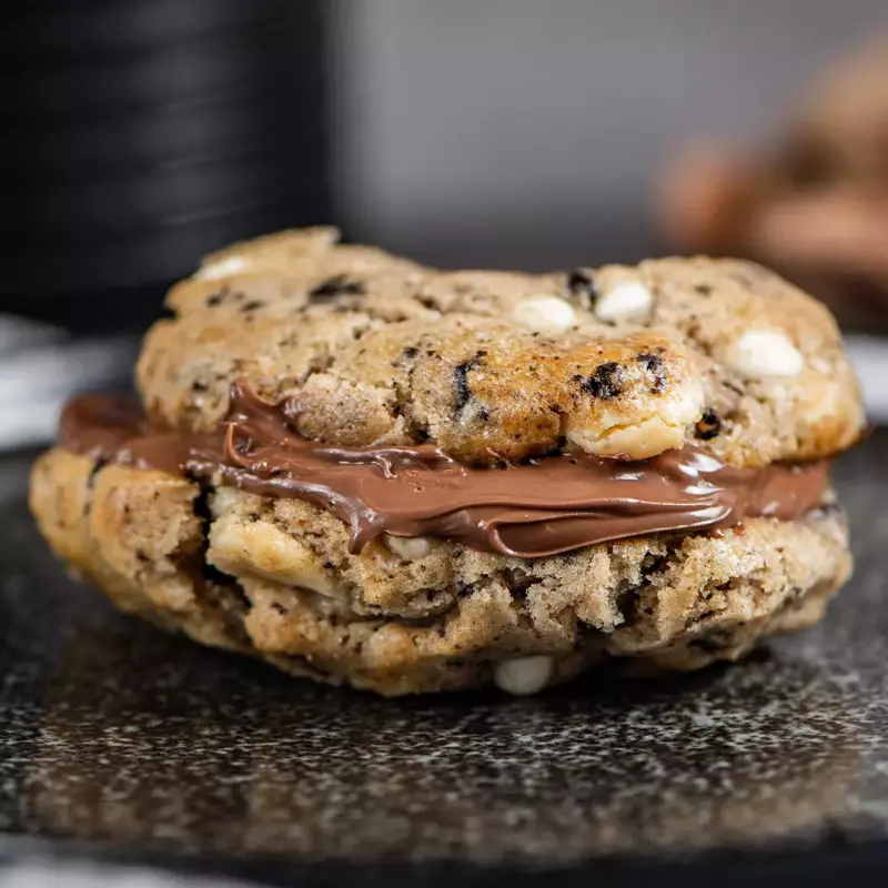 Sanduíche de Nutella