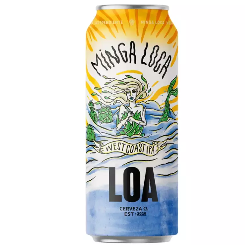 Cerveza Loa Minga Loca West Coast