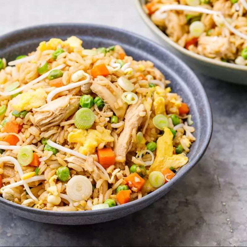 Shrimp fried rice