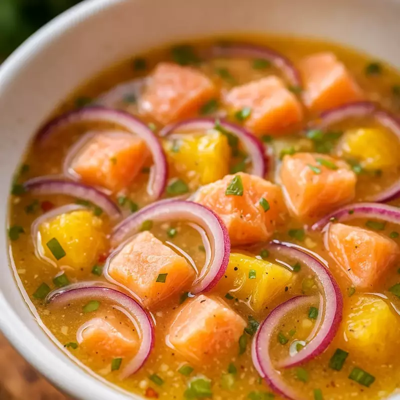 Ceviche de Salmão