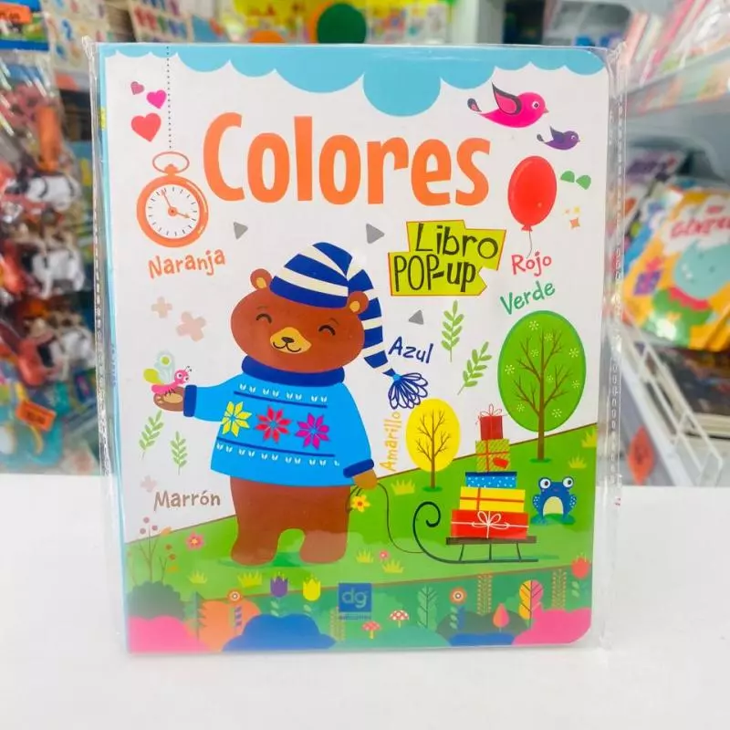 LIBRO POP UP - COLORES