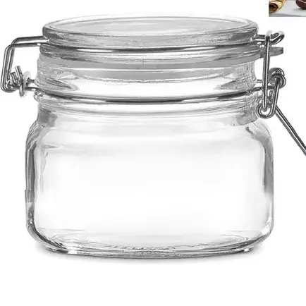 Pote De Vidro Hermético 500 ml