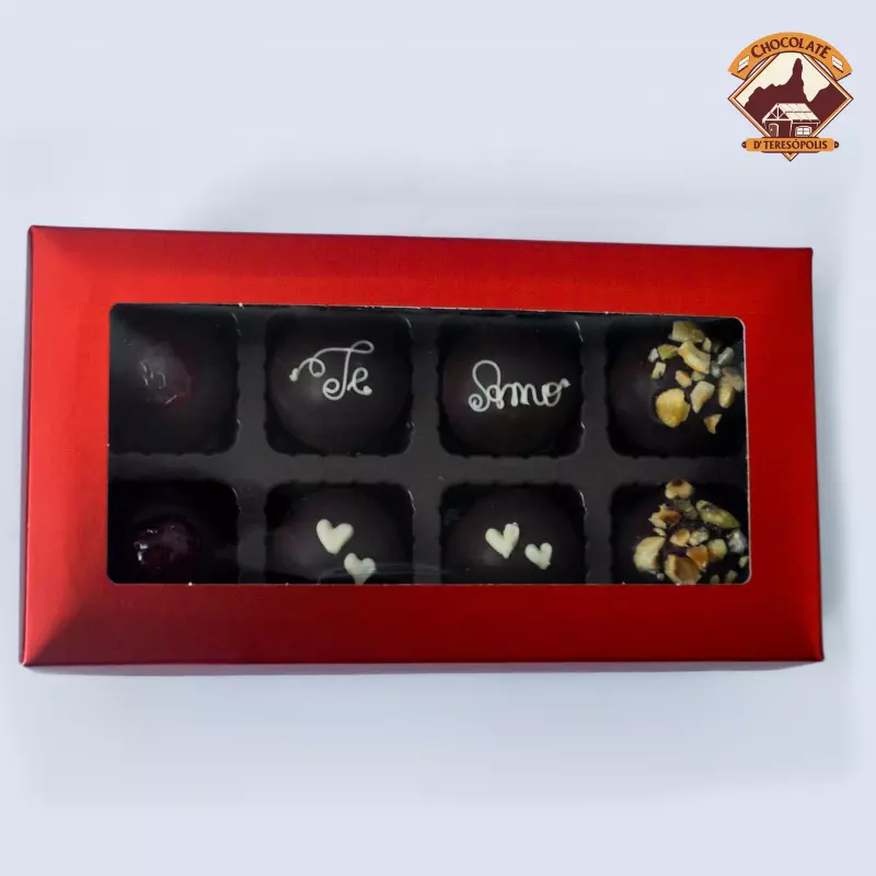 Caixa de Trufas Decoradas