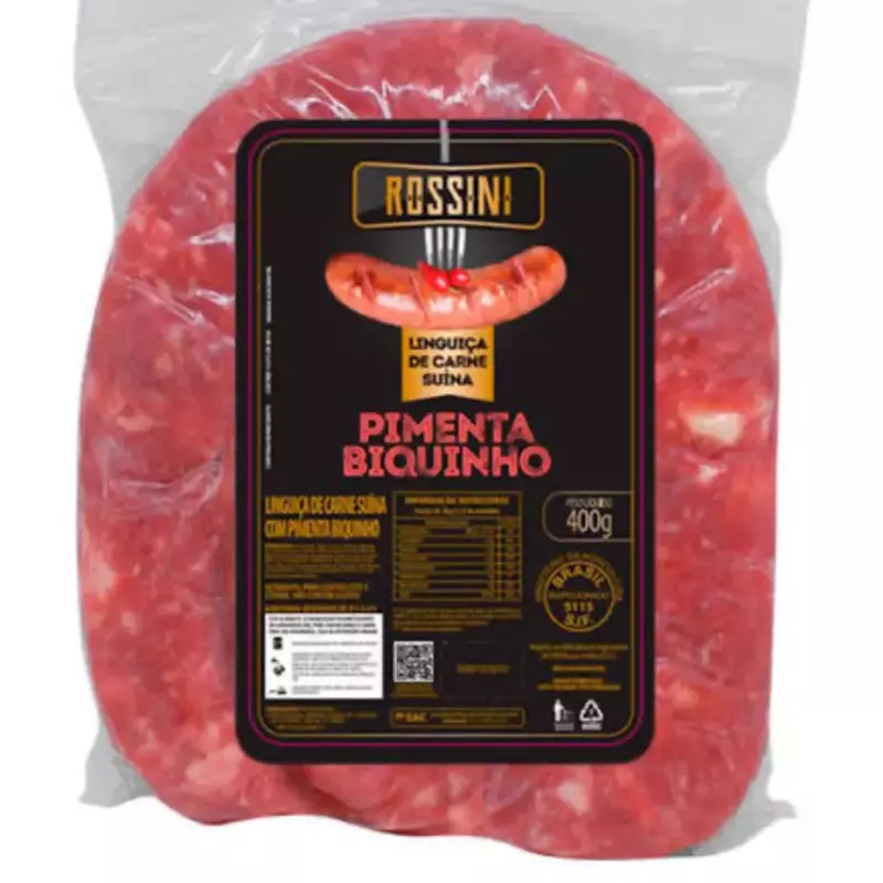 LINGUIÇA PIMENTA BIQUINHO ROSSINI