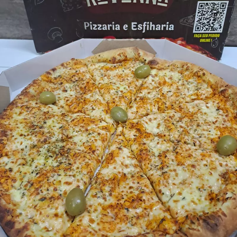 PIZZA FRANGO COM 2 QUEIJOS