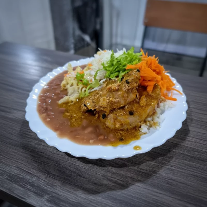 LOMBO ao MOLHO DE MARACUJÁ