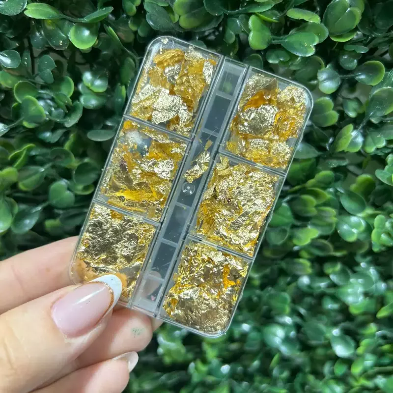 Kit C/6 Folha D Ouro N•1