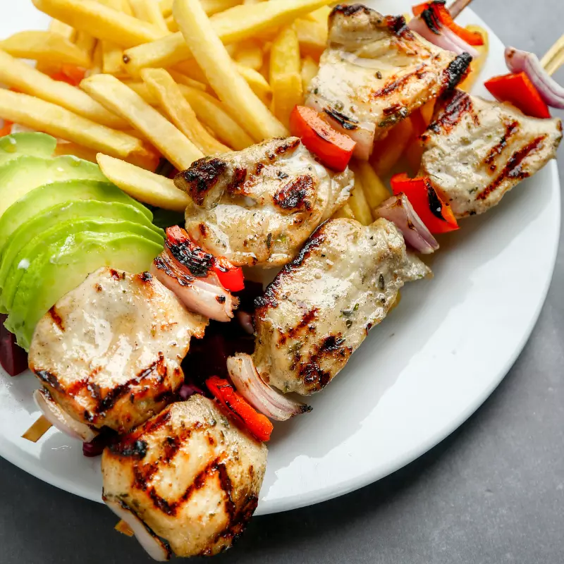 Brochetas de Pollo (250 gr)