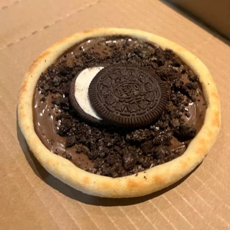 Chocolate ao leite com oreo