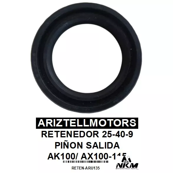 RETENEDOR 25-40-9 PIÑON SALIDA AK100