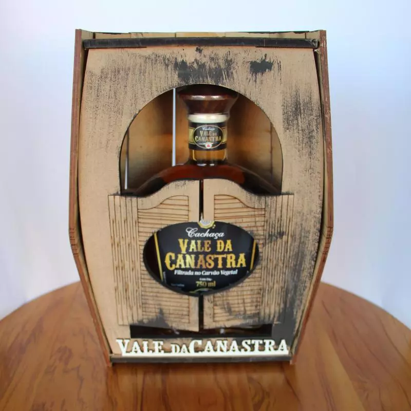 kit Cachaça Barril MDF