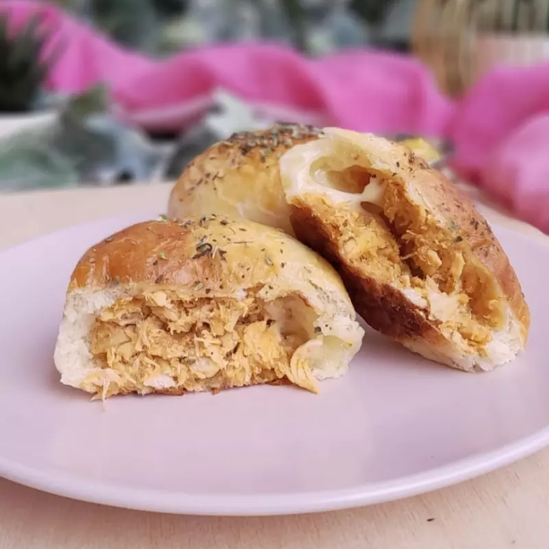Recheado de Frango com requeijão