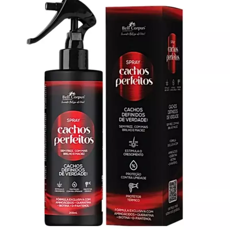 Spray Cachos perfeito 200ml Bell