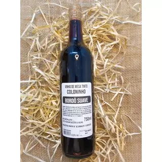 Vinho de Mesa Coloninho Bordô Suave