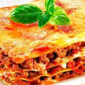 Lasagna de pollo