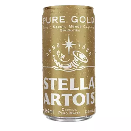 Cerveja Stella Pure Gold 269ml