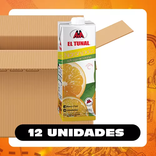 Bulto El Tunal Naranjada 1l