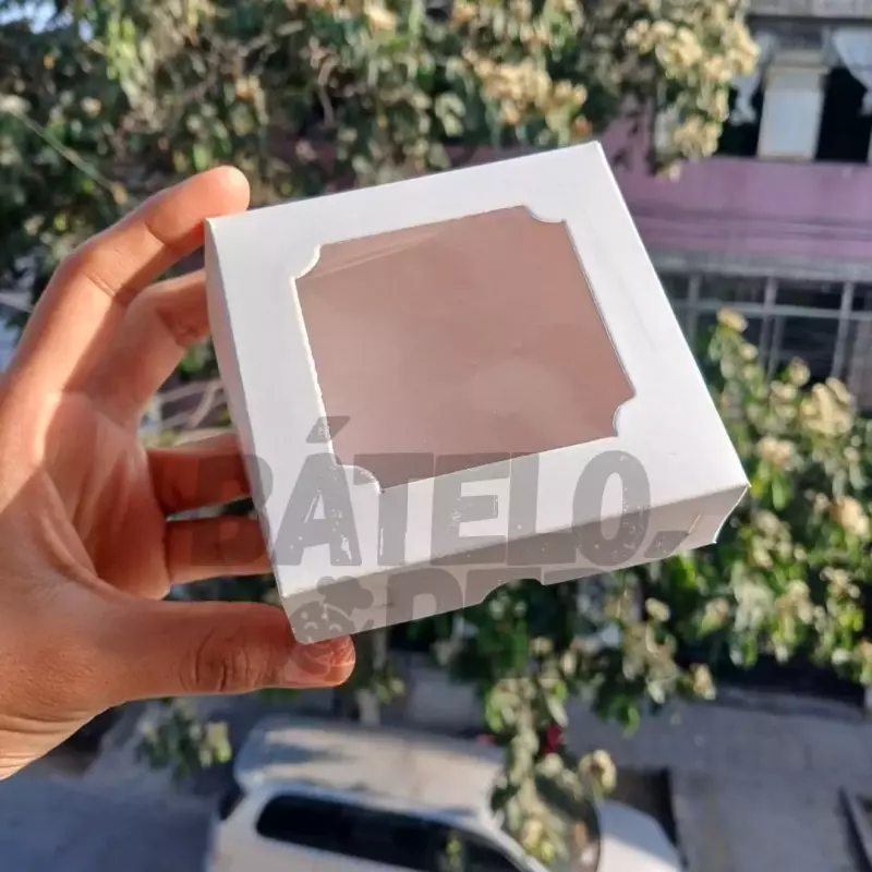 Caja 9X9X3 - Blanca