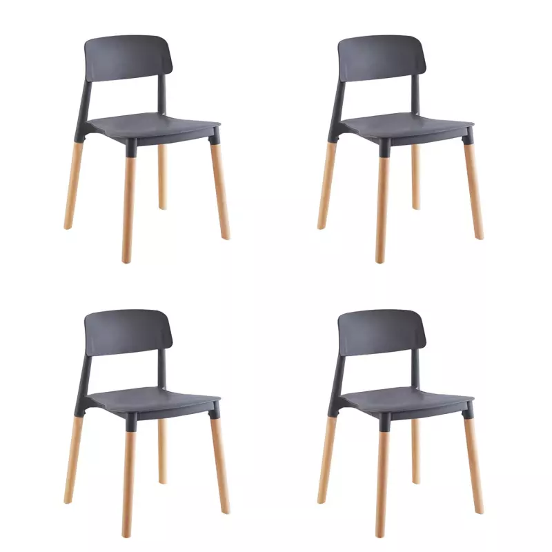 Pack de 4 sillas Milán
