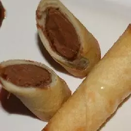 Harumaki de Chocolate