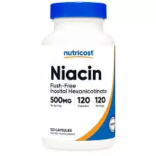 NUTRICOST NIACIN 120 CAPSULAS