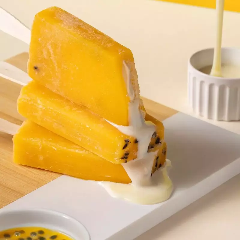 Picolé mouse de maracujá