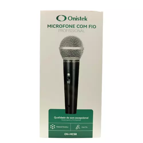 MICROFONE C/FIO ONISTEK MC-58