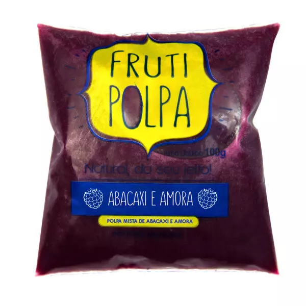 Abacaxi e Amora Polpa 1 Kg
