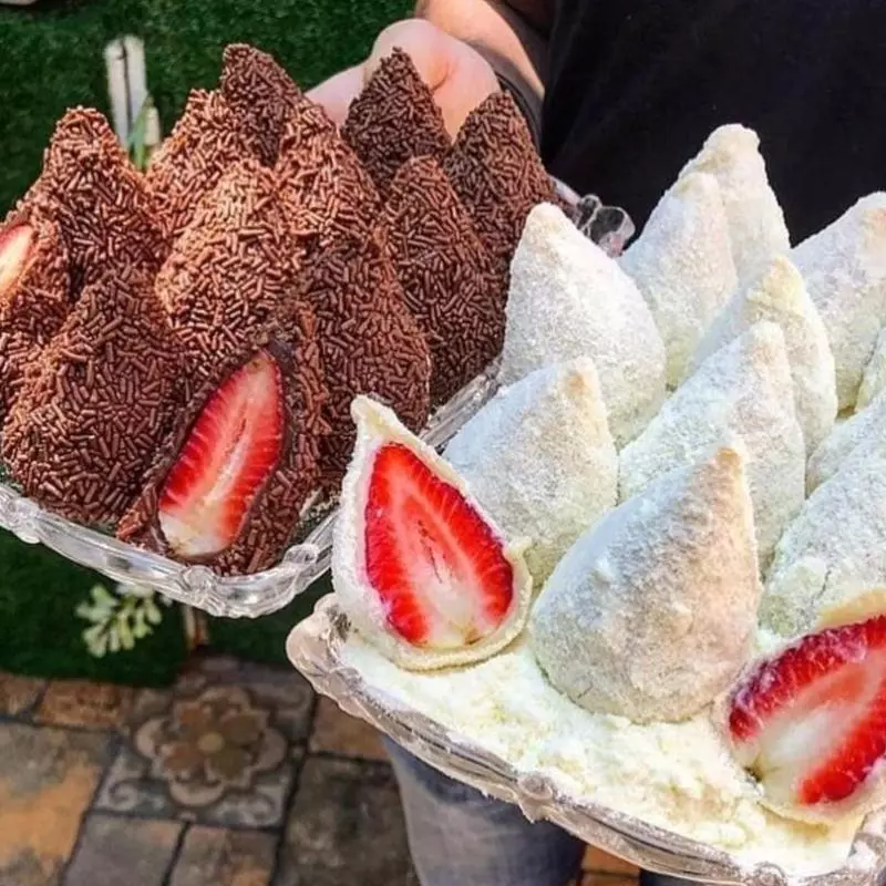 COXINHA DE MORANGO Unidade