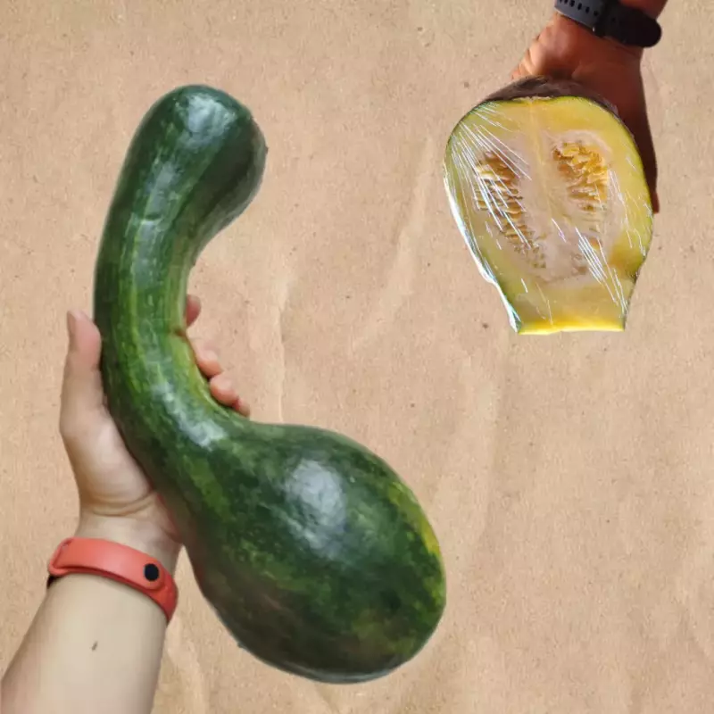 Abóbora verde porção (500g)