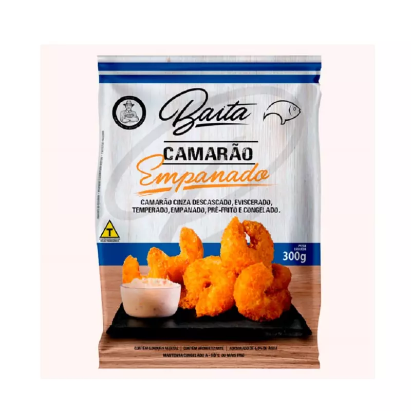 Camarão Empanado 300g BAITA