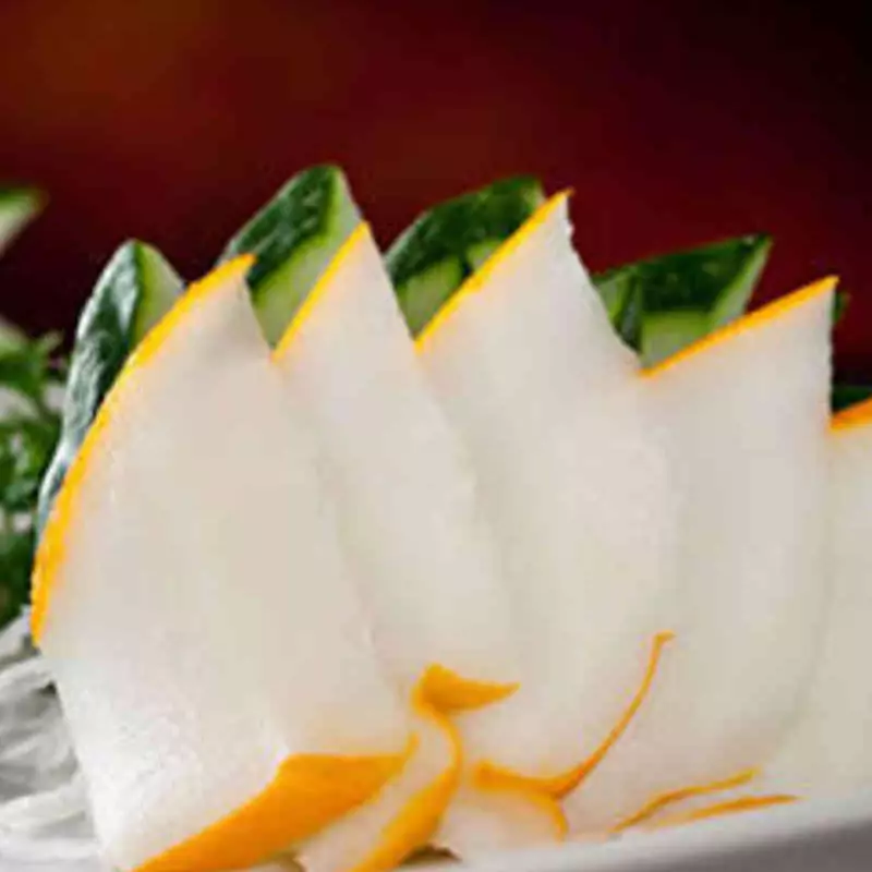 Sashimi de Lula Defumada