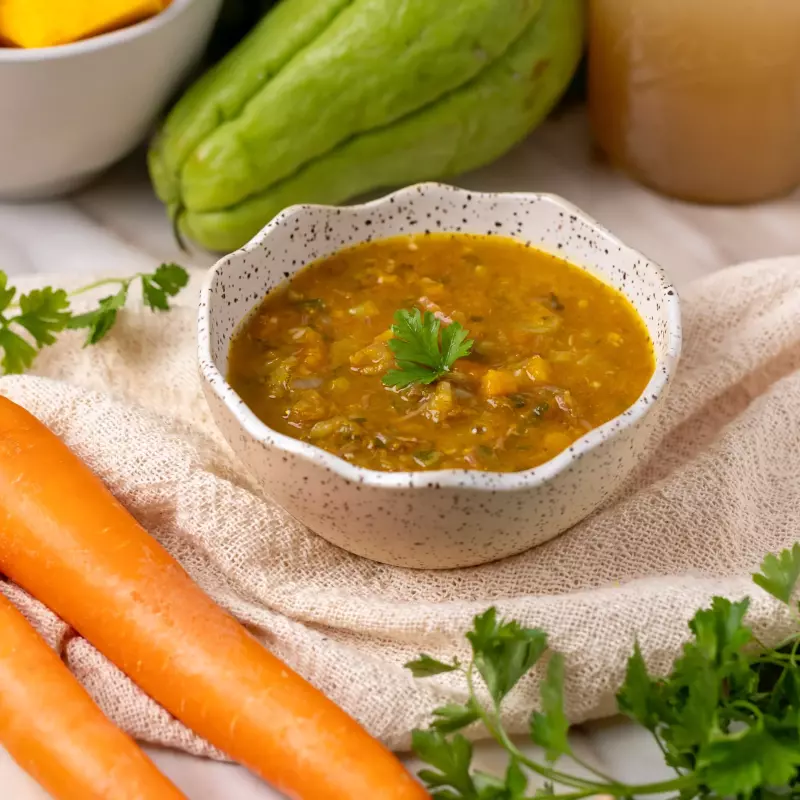 Sopa Carne & Cabotiá